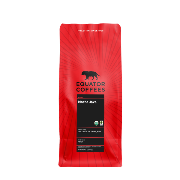 Mocha Java Fair Trade Organic Subscription | Equator | Beanz